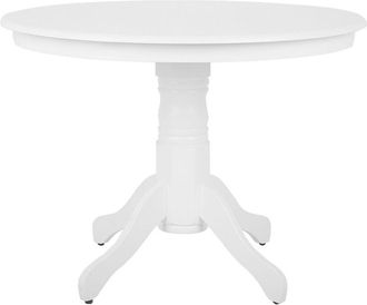 Beliani Dining Table AKRON White 100 cm 100 cm