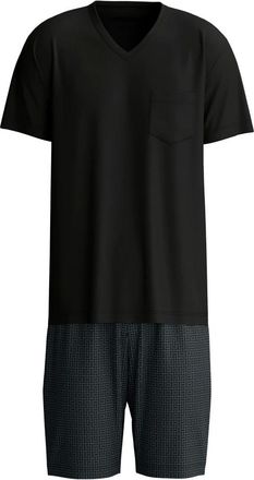 CALIDA Pigiama Corto Relax Streamline 1 - - Nightwear & Lounge - Uomo - Nero - L