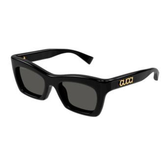 Gucci Sunglasses, unisex, Black, Size: 50 MM Cat Eye Sunglasses