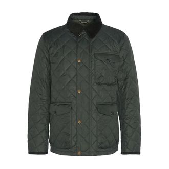 Barbour Hornby Quilted Jacket - Heren - Winterjassen - Groen - L - Katoen - Jassen
