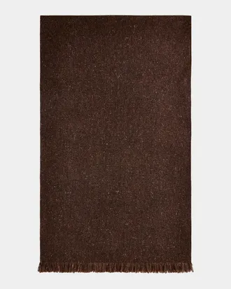 Ralph Lauren Collection Textured Tweed Knit Scarf