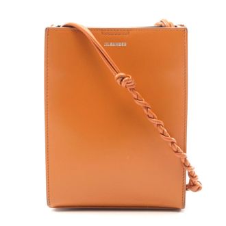 Jil Sander Tangle Small Leather Shoulder Bag