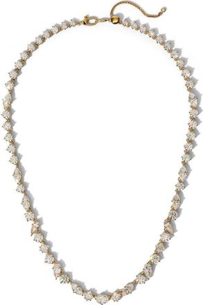 Nadri Lucia Mixed Cubic Zirconia Necklace in Gold at Nordstrom