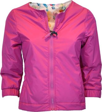 Invicta Omkeerbaar Kort Jack Diverse Kleuren - Dames - Zomerjassen - Roze - XS - Nylon - Jassen
