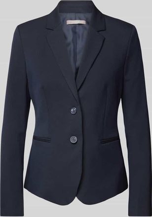 Christian Berg Blazer mit Paspeltaschen in Marine, Größe 34