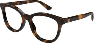 Gucci Optical Frame - Dames - Brillen - Bruin - 52 MM - Accessoires