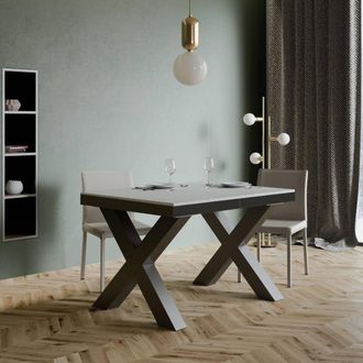 Itamoby Itamoby - Tavolo andria Allungabile In Legno Per Sala Da Pranzo -allungabile Fino A 224 Cm / Marmo