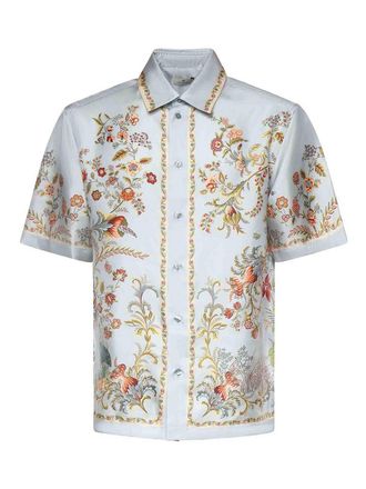 Etro Printed Silk Shirt