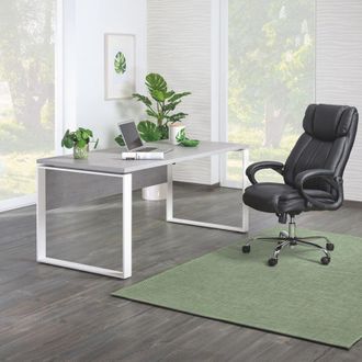 Composad Escritorio De Oficina 170x80cm Smartworking Gris Blanco Metaldesk