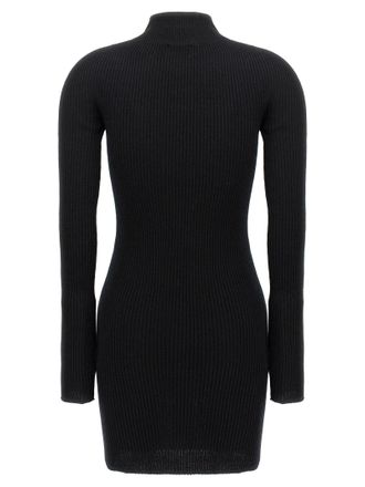 Courr&egrave;ges Solar Light Ribbed Knit Sweater - Black