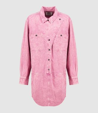 Isabel Marant Robe Courte Ilaya Rosewood
