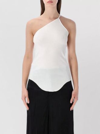 Rick Owens asymmetric one shoulder tank top
