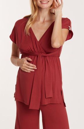 Cache Coeur Origin pregnancy and nursing tunic in Terracota at Nordstrom, Size Xx-Large