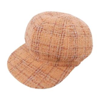 Chanel Pre-owned 2D Code Cap - Dames - Vintage Accessoires - Oranje - ONE Size - Vintage