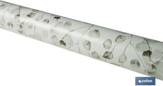 cofan Rollo De Hule Dise&ntilde;o Eucalipto 1,40 X 20 M, Hule Que Cuenta Con Un Dise&ntilde;o Moderno Con Hojas De Eucalipto Para A&ntilde;adir Un Toque De Personalidad A Cualqu