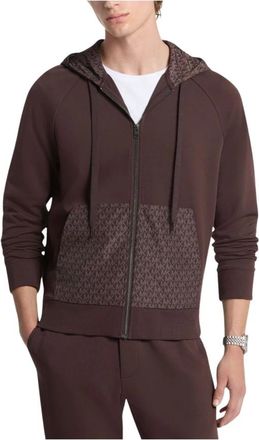 Michael Kors Sudaderas con capucha - Sweatshirts & Hoodies - Hombre - Marr&oacute;n - L