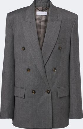 Stella McCartney Double-breasted wool blazer