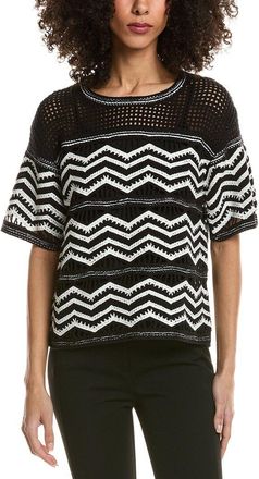 Karl Lagerfeld Karl Lagerfeld Chevron Knit Sweater