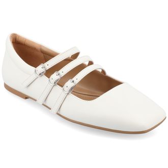 Journee Collection Womens Wide Width Darlin Dress Flats