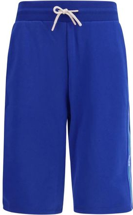 GCDS Gcds - Side Stripe Sporty Shorts - Heren - Korte broeken - Blauw - Maat: L Katoen