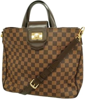 Louis Vuitton Pre-owned Tote Bag - Dames - Pre-owned - Bruin - Maat: ONE Size