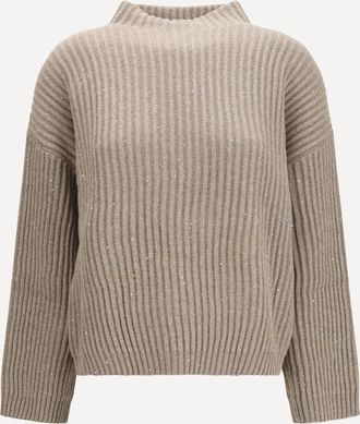 Brunello Cucinelli Cashmere and wool turtleneck Sweater Female XS