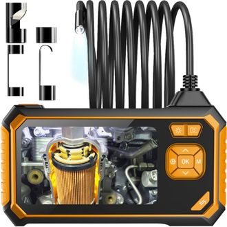 OEM C&aacute;mara Endosc&oacute;pica Con Pantalla Lcd Hd De 4,3 Y Luz Led, Alcance De 5 M - Negra - Ip67 - Usb - C&aacute;mara Endosc&oacute;pica
