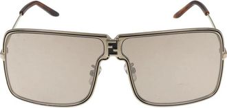 Fendi ness Zonnebril - unisex - Zonnebrillen - Grijs - 67 MM - Accessoires