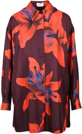 Alexander McQueen Overhemden, Dames, Veelkleurig, M, Camicione