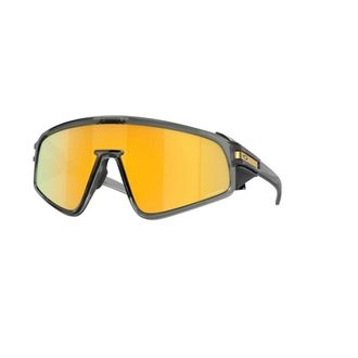 Oakley Sunglasses, unisex, Gray, 35 MM, Prizm 24K Gray Lens Latch Panel