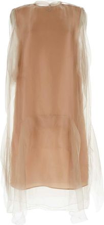 Prada Powder Pink Voile Dress