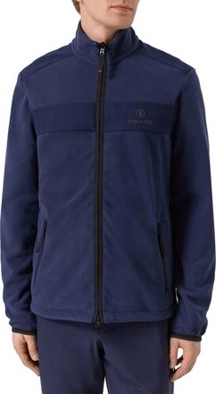 Bogner Fire + Ice Mens Josh Midlayer Sweater In Night Blue