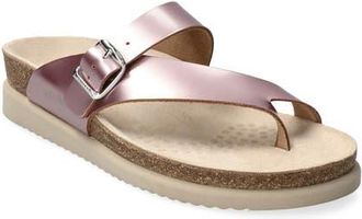 Mephisto Helen Toe Loop Sandal in Pink Perla at Nordstrom, Size 11