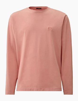 C.P. Company Mens Long Sleeve Tacting T-Shirt - Pink - Size: 40