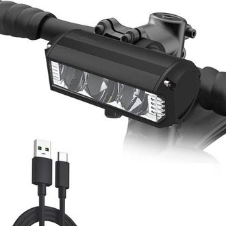 OEM Esta Luz Para Bicicleta Recargable Por Usb Cuenta Con Un Foco Led Superbrillante Cuatro Modos: Luz Luz Baja, Resistente Agua Ciclismo Nocturno