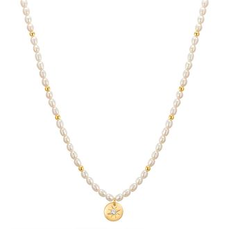 YOKOAMII Womens Necklace Metal - Gold - One Size