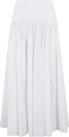 Staud Maxi-rok - Wit