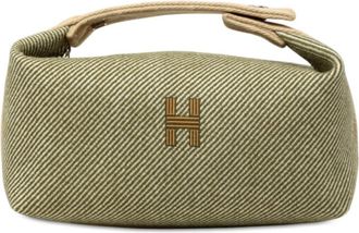 Herm&egrave;s Pre-owned Hermes Small Wool Bride A Brac H Natte Case Ladies 8L3DGZP8H2KPKT0O
