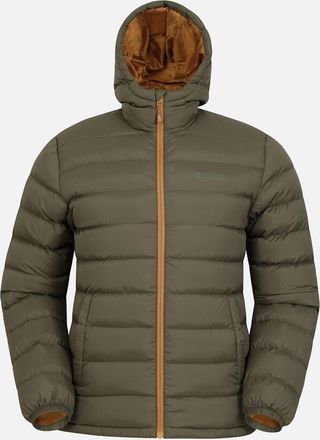 Mountain Warehouse Mens Mountain Warehouse Mens Seasons II Padded Jacket - Green - Size: Regular/36