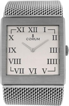 Corum Pre-owned Corum Buckingam Hand Wind Silver Dial Mens Watch 157.181.20
