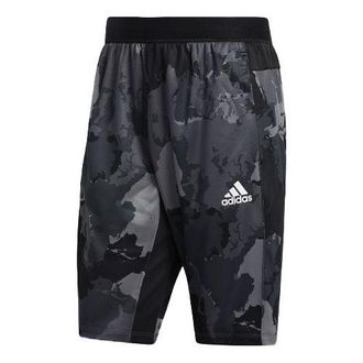 adidas Camo Short Camouflage Printing Sports Training Shorts Gray GH5161