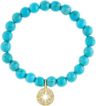 Rivka Friedman 18K Plated Cz Bracelet