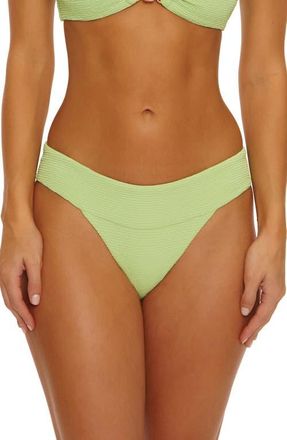 Isabella Rose Taylor Isola Bella Maui Banded Bikini Bottoms in Basil at Nordstrom, Size X-Small