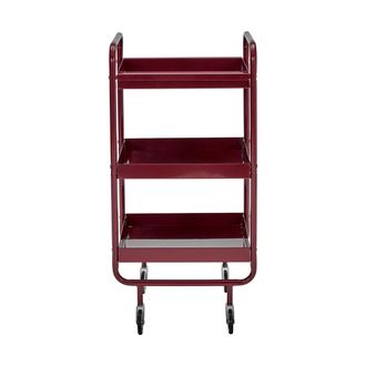 House Doctor Servierwagen Roll, bordeaux