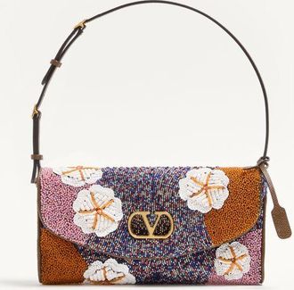 Valentino Garavani Borsa Piccola A Spalla Valentino Garavani DeVain Ricamata Donna MULTICOLOR UNI