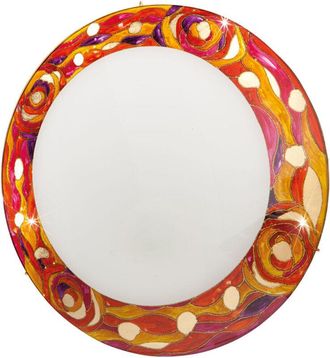 Kolarz Kolarz - Serena Plaf&oacute;n Decorativo De Cristal 4 Luces Oro 24 Quilates