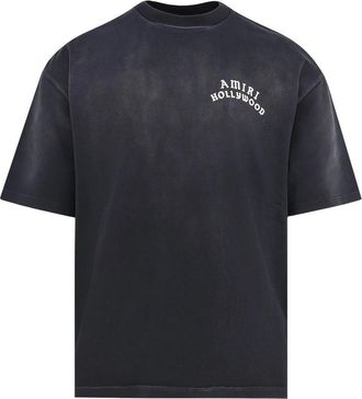 Amiri T-Shirt Hollywood In Cotone