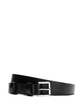 12 Storeez leather belt - women - Leather - 85 - Black