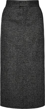 Anouki Midi-rok met split - Grijs