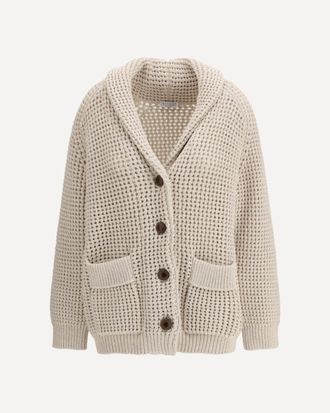 Brunello Cucinelli Cotton feather Cardigan Female M